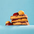 Nuts Factory Pack 2 PB&J Dubai Style Dark Chocolate Bars, Peanut Butter & Strawberry Jelly Filling with Crispy Kataifi