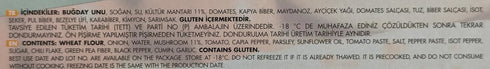 Raykush Art 5pcs 500g Pidemiss Vegan Lahmacun Lahmajun