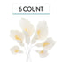 Wired,3 6 Count Global Sugar Art Calla Lily Sugar Cake Flowers White with Yellow, sizes, by Chef Alan Tetreault