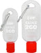 By The Cup Sauce 2 Go Keychains, 1.69 Fluid Ounce and 1 Fluid Ounce Empty Mini Sauce Bottles (Sauce Not Included)