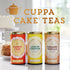 100 The Republic of Tea - Caramel Vanilla Cuppa Cake Super Refill, Tea Bags, Blended Fine Black Tea, Gluten-Free