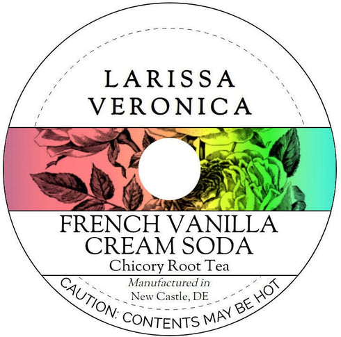 Larissa Veronica French Vanilla Cream Soda Chicory Root Tea (Single Serve K-Cup Pods) (12