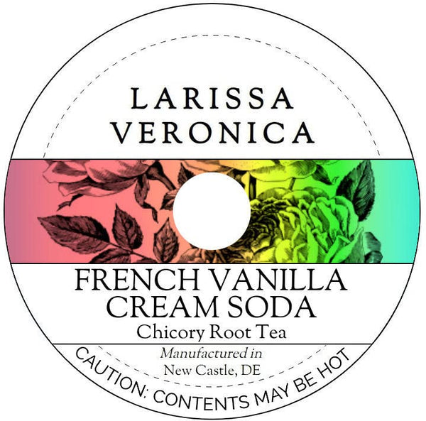 Larissa Veronica French Vanilla Cream Soda Chicory Root Tea (Single Serve K-Cup Pods) (12