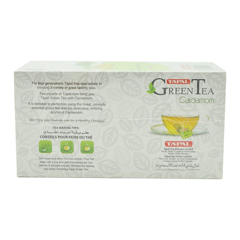 Tapal Green Tea, 30 Tea Bags (Cardamom)