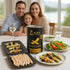 15 oz Aqua Gourmet Premium Razor Clams in Brine, Chilean Patagonian Shellfish, Can.