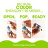 6 Set 1.41 oz (40 ENCO Neon Food Coloring Gel each g)