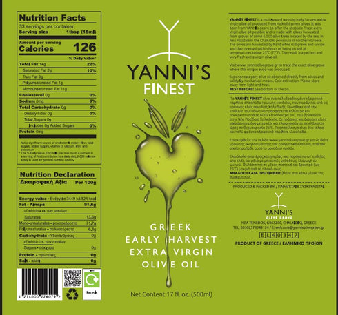 YANNI'S YANNIS FINEST