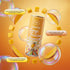 (900mg), (6 Pack) Happie Fungi Fusion Mango Mimosa Sparkling Mushroom Drink with Lion's Mane Cordyceps & Reishi