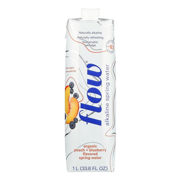 FLOW WATER WATER ALKALN PEACH BLBRY