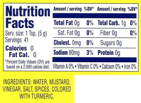 Generic 7.25 (4-pack) Hot Chinese Mustard - Four Ounce Jars of Chinese Hot Mustard