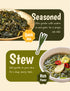 3.5 oz (100g), setidens), NICE WITCH'S Dried Gondre Leaves Korean Mountain Vegetable (Cirsium Bibimbap, Rice & Soup