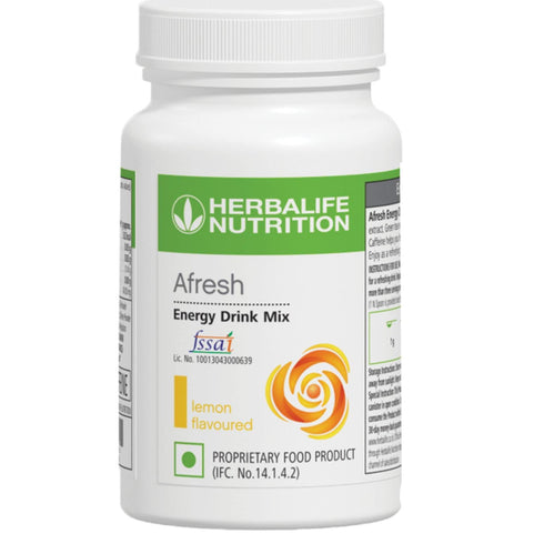 Herbalife Afresh Energy Drink Mix - 50 Gram (Lemon)