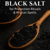 1 Oz(Ounce) Bless International Black Salt for Wiccan Protection Rituals and Spells