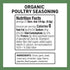 1.1-Ounce (Pack 6) The Spice Hunter Poultry Seasoning, Organic, Jars