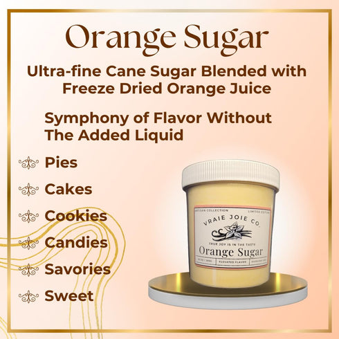 Set 16 Oz (385 Set Lemon, Lime, and Orange Ultra-fine Sugar | Artisan Collection Symphony of Citrus Gourmet Sugar |