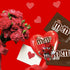 0.93oz, Pack 12 M&MS Milk Chocolate Fun Size Filled Heart Valentine's Day Candy