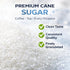 Generic Packets, 2000 Count Premium Cane Sugar Individually Wrapped, Bulk, for Coffee, Tea, Office, Restaurant