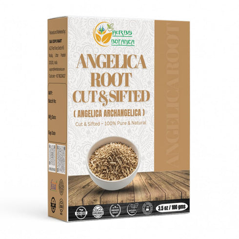 Herbs Botanica Angelica Root Loose Cut and Sifted Angel of Herbs Angelica
