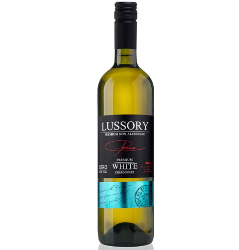 Lussory Premium Chardonnay Alcohol Removed 0.0% Dealcoholized Non Alcoholic White Wine From