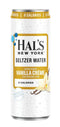 Oasis Snacks Hals New York Seltzer Water, Vanilla Creme Sparkling Water, 12 Fl Oz