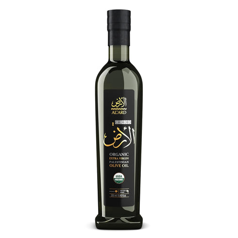 Al'Ard Palestinian Organic Extra Virgin Olive Oil, 250ml Cold Pressed Olive Oil