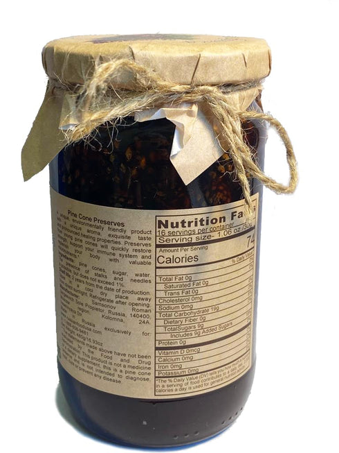 Generic 480g/ 16.93 oz Pine Cone Jam Preserves with Baby Pine Cones by Samsonov and Partners