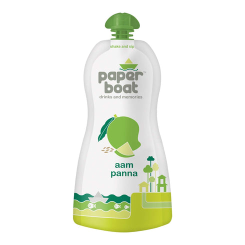 NWIL Paper Boat Aam Panna, Mango Drink, Tangy and Sweet Taste, No Added