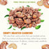 5.29oz (150g) ROASTED CASHEW NUTS VIETFARMFOOD: Naturally dry roasted. No sugar, no oil, natural sweetness