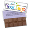 12 Pack Personalized Belgian Milk Chocolate Business Promotional Add Your Logo Candy