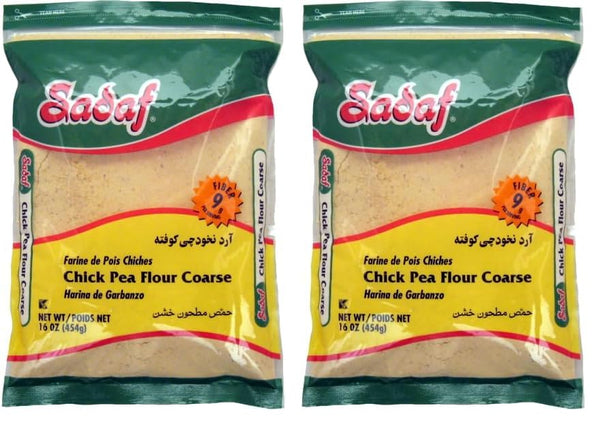Sadaf Chickpea Flour - Coarsed Chickpea Flour for Cooking & Baking -