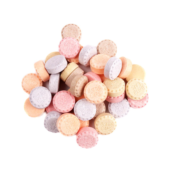 CandyKrave Bottle Caps Candy Classic Soda Flavored Hard Candy, Retro Candy Rolls Individually