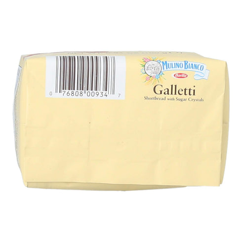 Pack 10 (6.34 Mulino Bianco Galletti Cookies of Ounce) Bag
