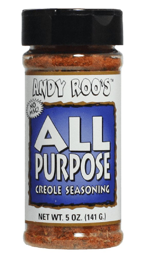 Andy Roo's All Purpose Creole Seasoning, 5 Ounce Shaker