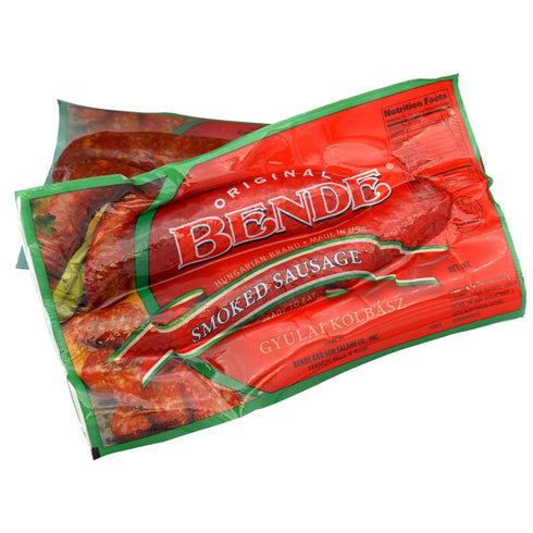 Bende Gyulai Smoked Sausage-Hot, approx. 0.8lb