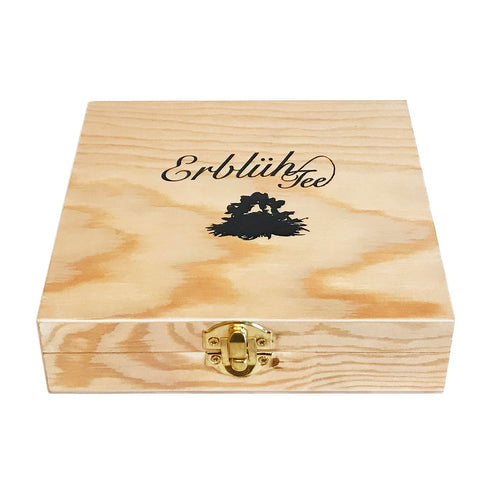 Set 12pcs Creano Flowering Abloom Tea - Blooming Gift in Stylish Wooden Box