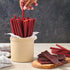 (80 7 40oz Weavers Hot Beef Sticks hot & spicy beef sticks per bag)
