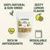 BLENTOLIA 100% 160g Dried Lemon Peel Natural, Sun-Dried, Zesty Lemon Flavor Ideal for Herbal Teas, Baking, Cooking