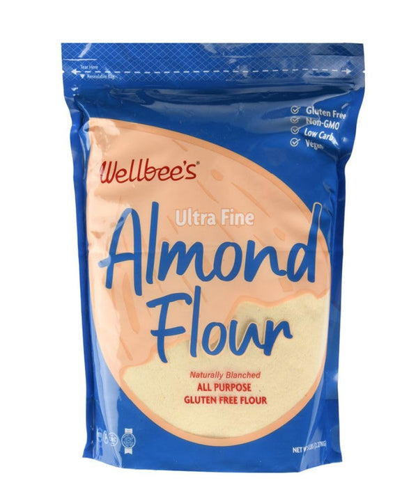 Wellbee's Almond Flour, Extra Fine, Gluten Free, Blanched, Low Carb, All Purpose,