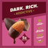 4oz. Blue Diamond Almonds, Dark Chocolate Covered Thin Dipped Snack Nuts for Guilt-Free Snacking with Half the Sugar