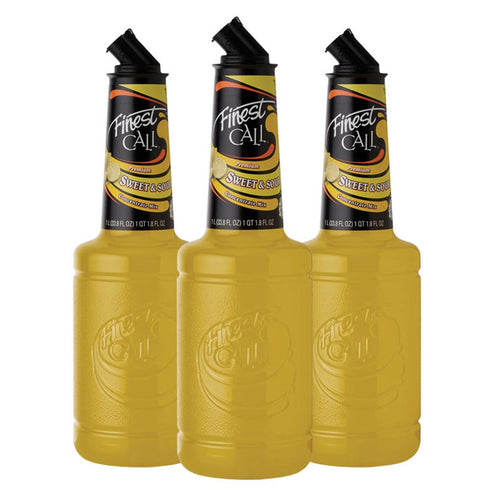 Finest Call Premium Sweet & Sour Concentrate Drink Mix, 1 Liter Bottle