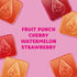 Gummy 1.8 Oz 12 Pack STARBURST GOODIES FaveREDS Plant-Based Fruit Candy, Bag