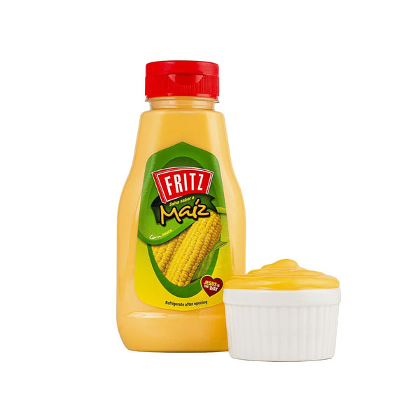 FRITZ Corn Sauce (240 g) - Especially ideal for Hot Dogs, Hamburgers,