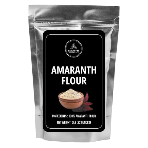 Naturevibe Botanicals Amaranth Flour 5 lb | 100% Whole Grain Gluten-Free Flour