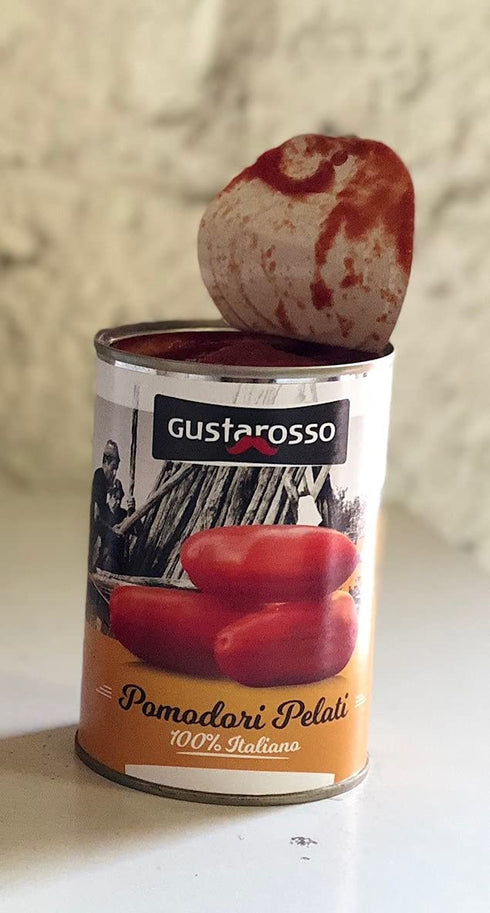 100% 28.8 oz (800g) Italian Tomatoes Gustarosso DaniCoop Campania, Italy