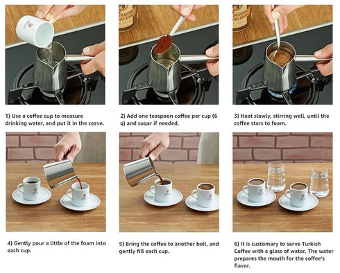 1871 (8.8 OZ 250 KURUKAHVECI MEHMET EFENDI Turkish Coffee, Arabica Beans, Roasted Ground,Rich Aroma, Fresh, Medium