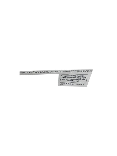 Wow Mani with Garlic Peanuts - Pack of Two, 3.53 Oz Each Pack