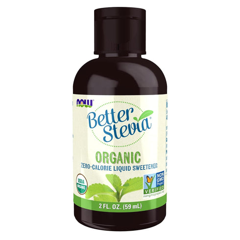 Now Foods Better Stevia Sweetener, Organic, 2 Fl Oz