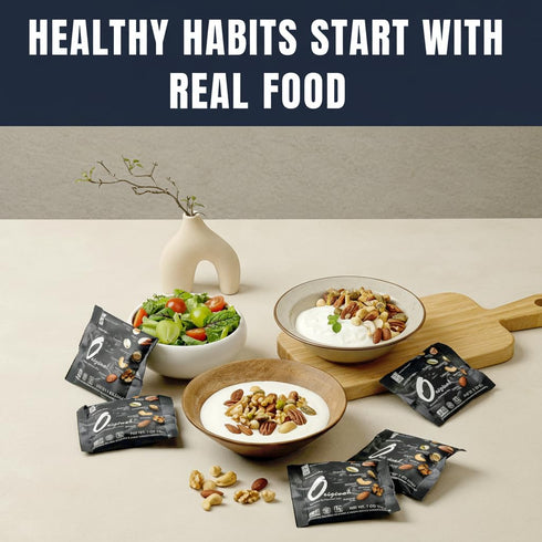 Pack Packs Roastery Coast - Mixed Nuts Variety for Adults | Healthy Snacks | Individual | Unsalted | No Peanuts |