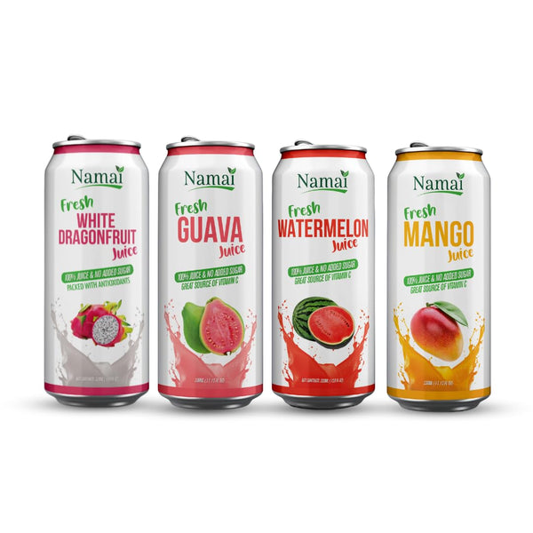Namai 100% All Natural Pure Juice Tropical Pack, No Added Sugar, No