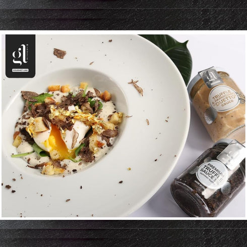 Truffle & Parmigiano "Duetto" Cream Sauce, Tartufi Pasta Sauce, Condiment, 130 gr (4.6 oz), DOP Parmigiano Reggiano, Product of Italy, GL Truffle